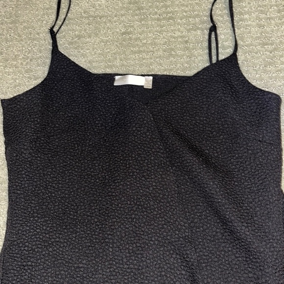 spaghetti strap black blouse - Picture 1 of 3